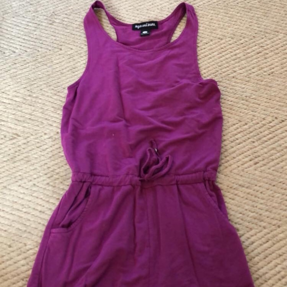 Purple romper